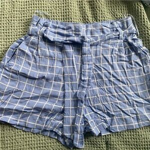 Angie Blue and White shorts